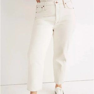Madewell The Perfect Vintage Crop Jeans in Cloud Lining Size 31